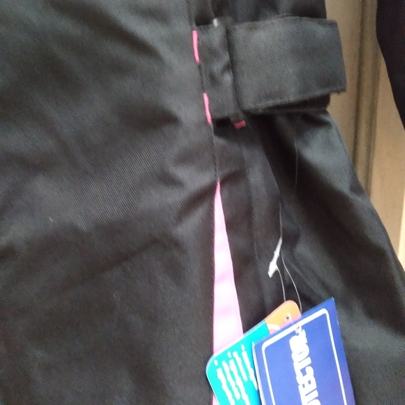 Alpha Cycle Gear Motorcycle Jacket Womens Size XL Pink Black Heavy Nwt - Picture 8 of 15